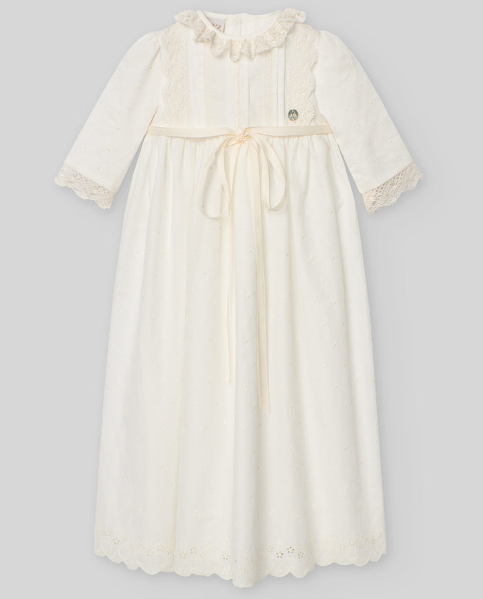 Christening Gown Paz- 2pc