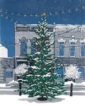 Christmas on Main Reproduction Print