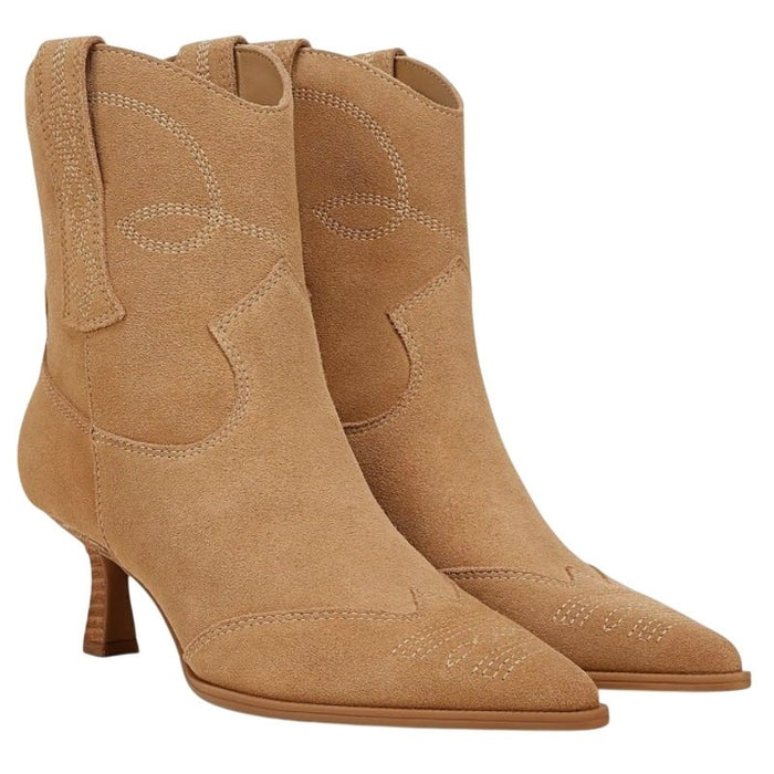 Circus Sam Edelman Yolanda Sandals in Golden Caramel for women, size 10M, new with stylish open-toe design and ankle strap.