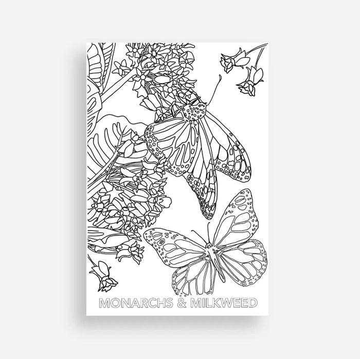 Coloring Postcard Set - Mackinac Island #2