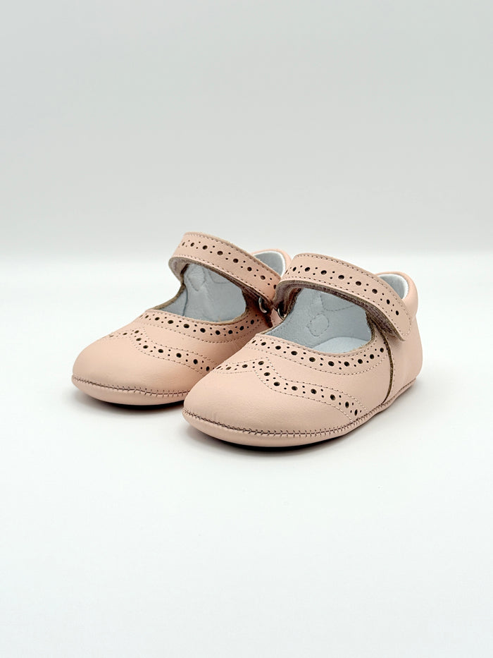 Crib Shoe Mary Jane Oxford Pink