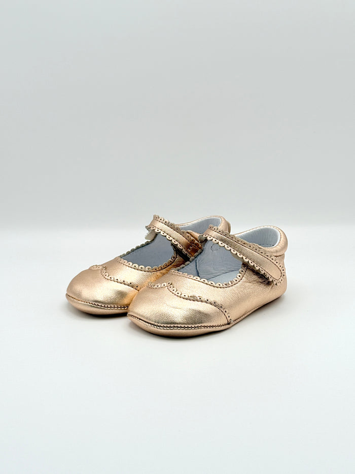 Crib Shoe Mary Jane Rubi Rose Gold