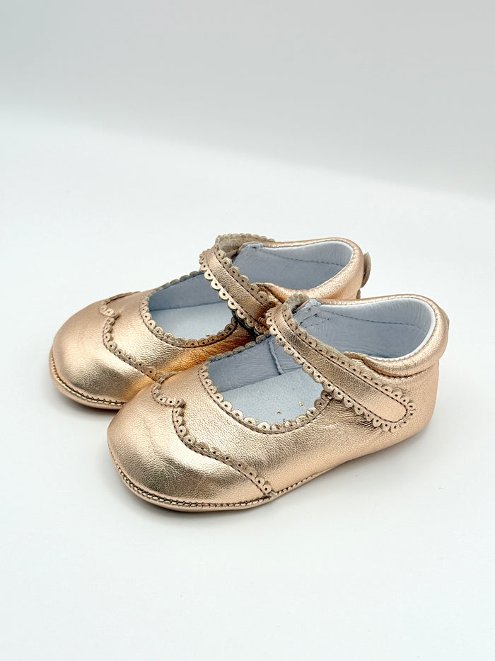 Crib Shoe Mary Jane Rubi Rose Gold