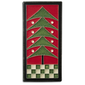 Dard Hunter Christmas Tree 4x8 art tile by Motawi.