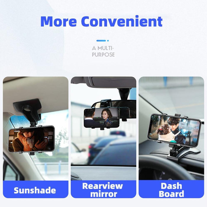 Dashboard Car Phone Holder With 360 Degree Rotation - MY STORE LIVING