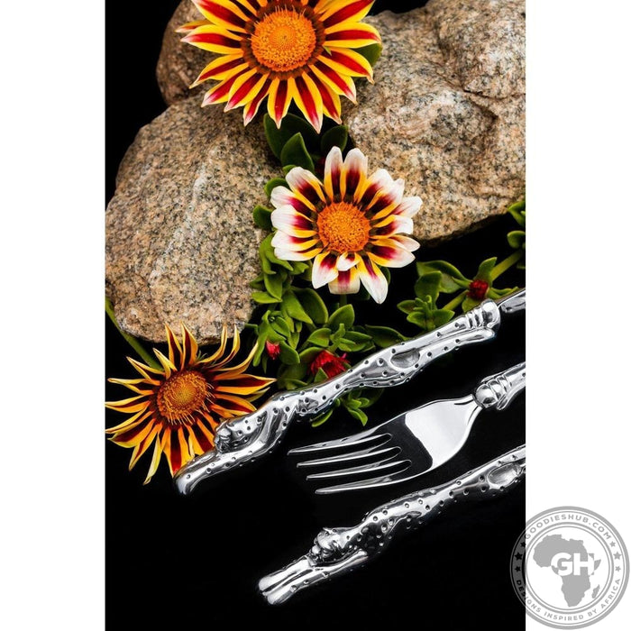 Dessert Fork - Cheetah Africa Collection - Diana Carmichael-GoodiesHub