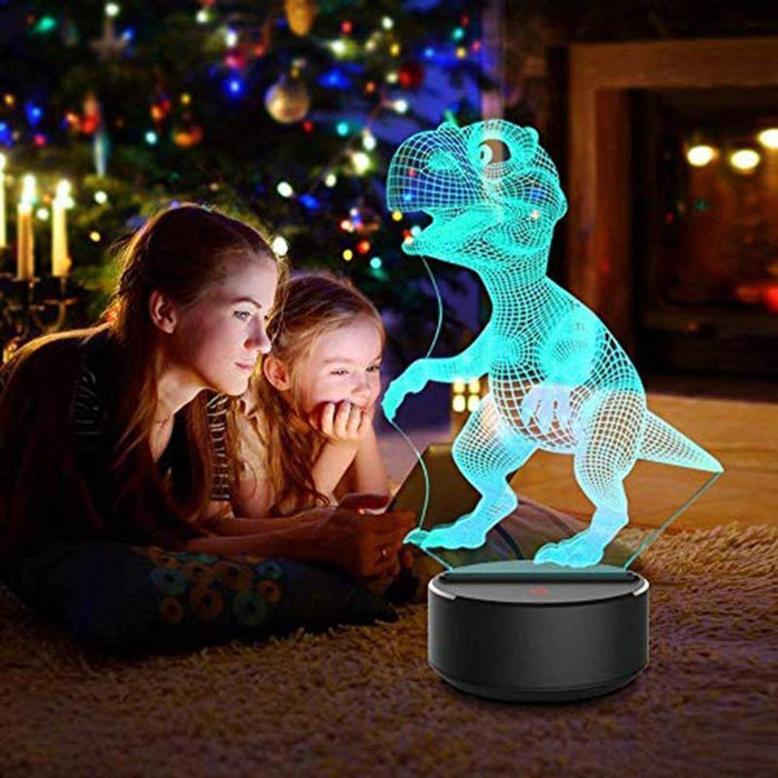 DINOSAUR 3D Illusion Lamp - MY STORE LIVING