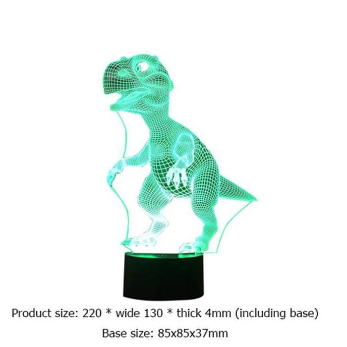 DINOSAUR 3D Illusion Lamp - MY STORE LIVING