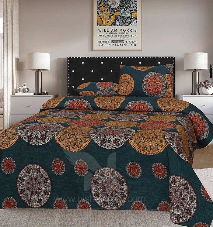 Double Bed Sheet Design NC-C 3927 - Nishat Creative Store