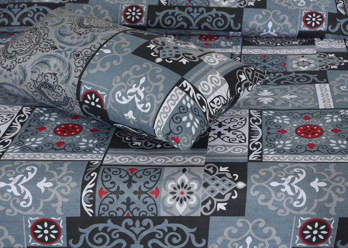 Double Bed Sheet Design NC-C 3946 - Nishat Creative Store