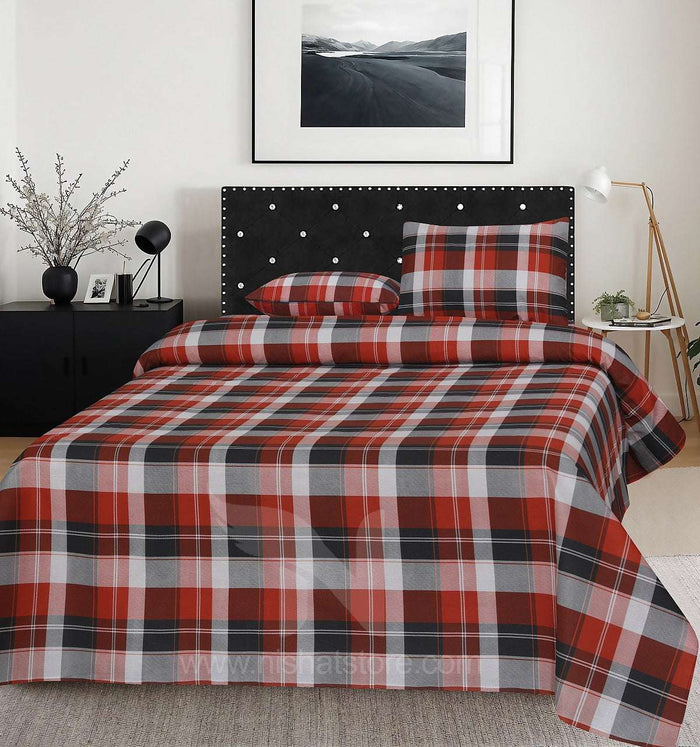 Double Bed Sheet Design NC-C 3981 - Nishat Creative Store
