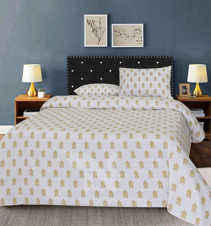 Double Bed Sheet Design NC-C 4009 - Nishat Creative Store