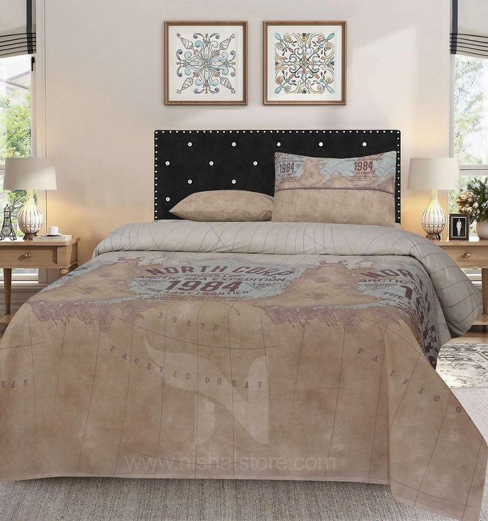 Double Bed Sheet Design NC-C 4033 - Nishat Creative Store