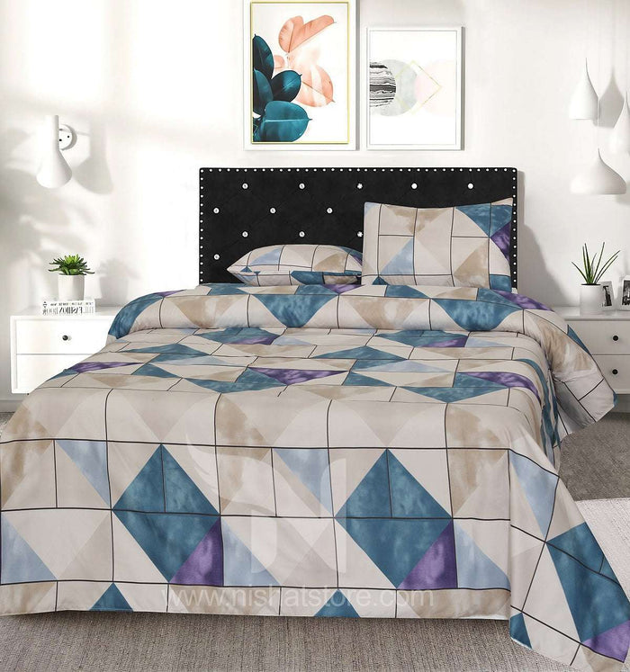 Double Bed Sheet Design NC-M 3916 - Nishat Creative Store
