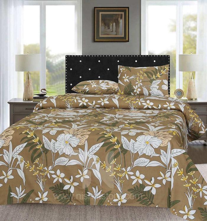 Double Bed Sheet Design NC-M 3939 - Nishat Creative Store