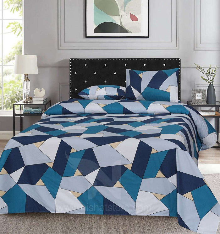 Double Bed Sheet Design NC-M 3984 - Nishat Creative Store
