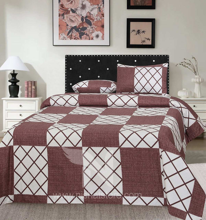 Double Bed Sheet Design NC-M 4090 - Nishat Creative Store