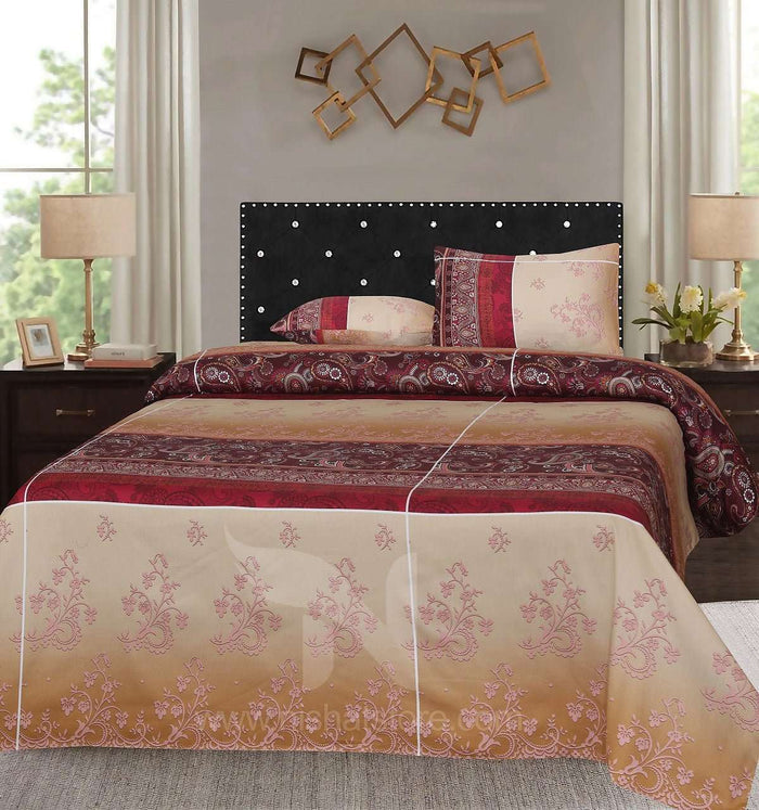 Double Bed Sheet Design NC-S 3843 - Nishat Creative Store