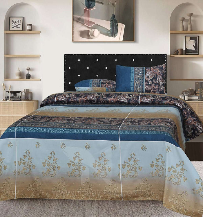 Double Bed Sheet Design NC-S 3846 - Nishat Creative Store