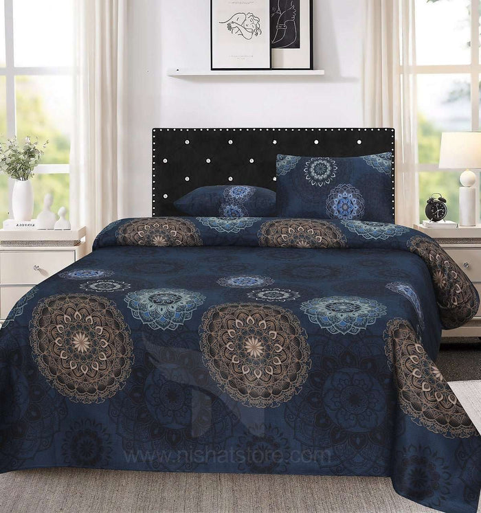 Double Bed Sheet Design NC-S 3847 - Nishat Creative Store