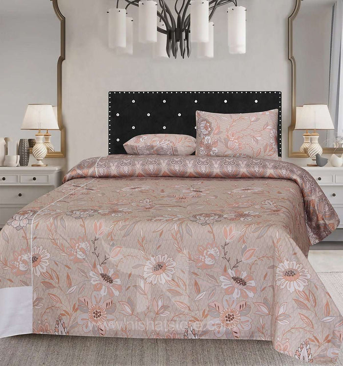 Double Bed Sheet Design NC-S 3849 - Nishat Creative Store