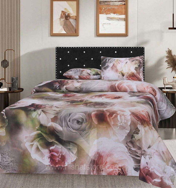 Double Bed Sheet Design NC-S 3881 - Nishat Creative Store