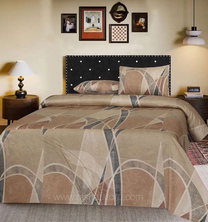 Double Bed Sheet Design NC-S 3883 - Nishat Creative Store
