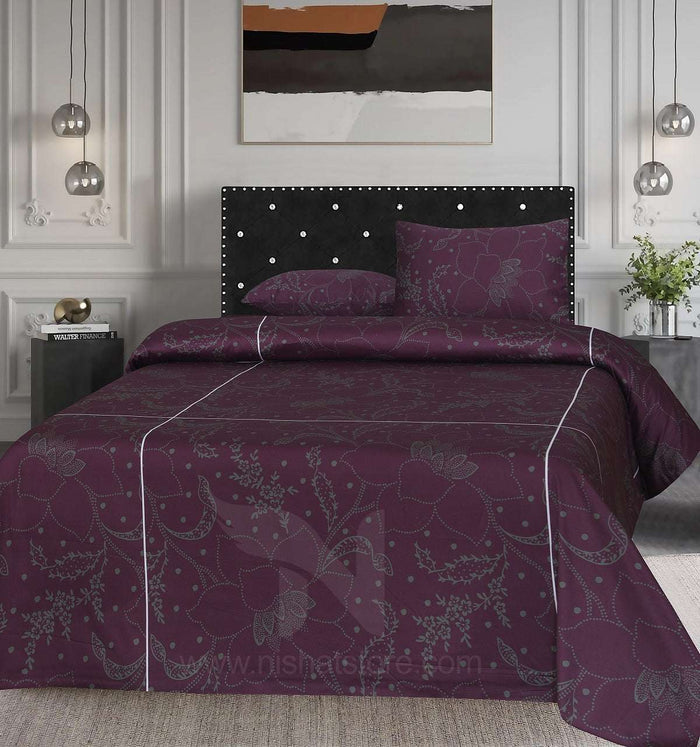 Double Bed Sheet Design NC-S 3890 - Nishat Creative Store