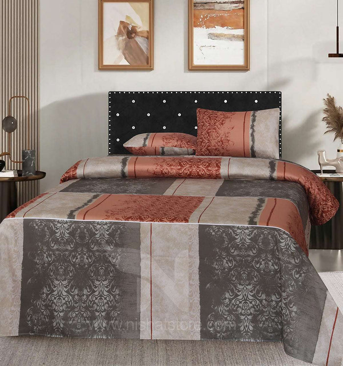Double Bed Sheet Design NC-S 3895 - Nishat Creative Store