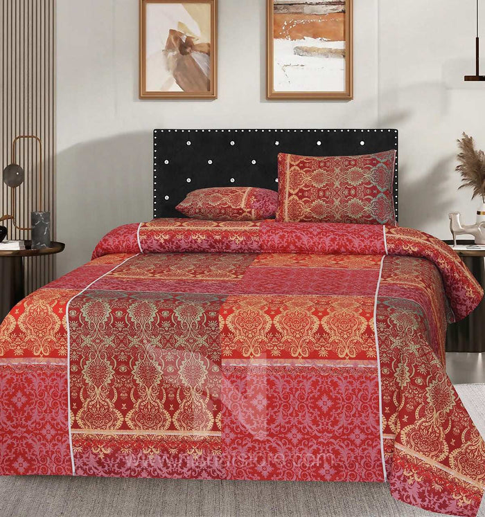 Double Bed Sheet Design NC-S 3897 - Nishat Creative Store