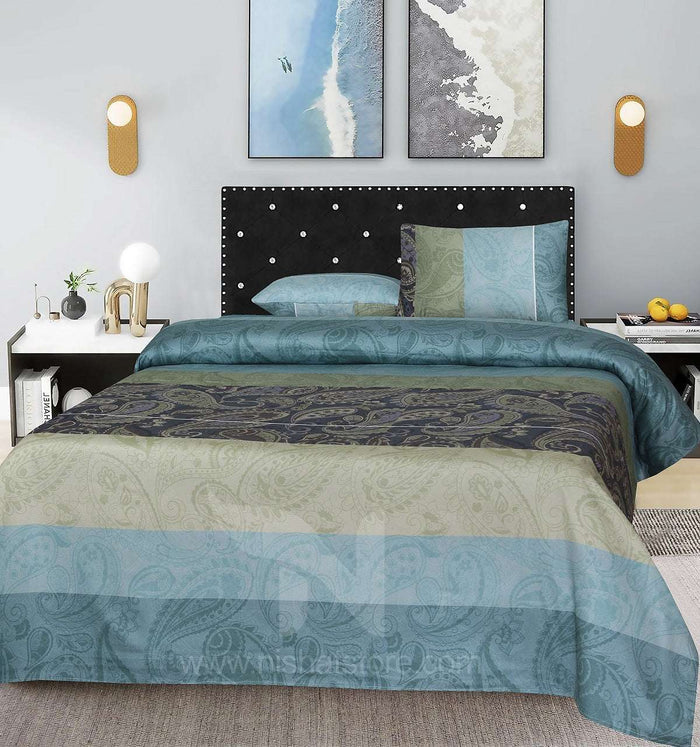 Double Bed Sheet Design NC-S 3898 - Nishat Creative Store