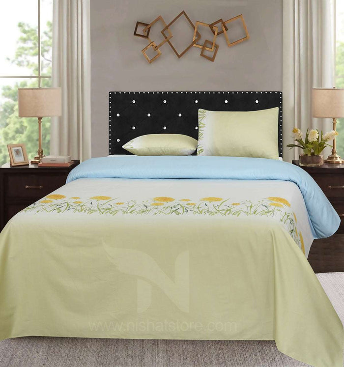 Double Bed Sheet Design NC-S 4076 - Nishat Creative Store