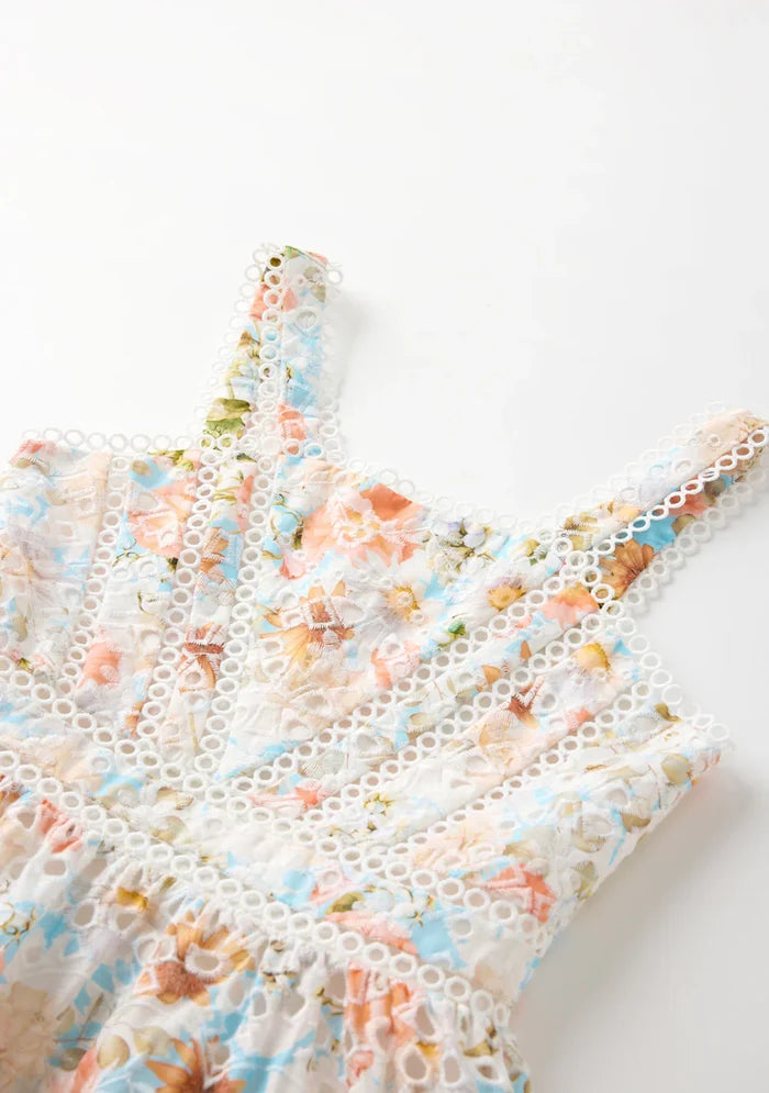Dress Daphne Embroidered Mini