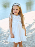 Dress 'Ecru Hand Embroidery'