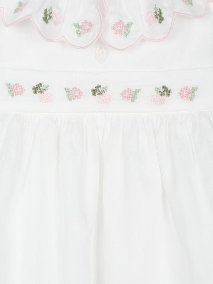 Dress 'Ecru Hand Embroidery'