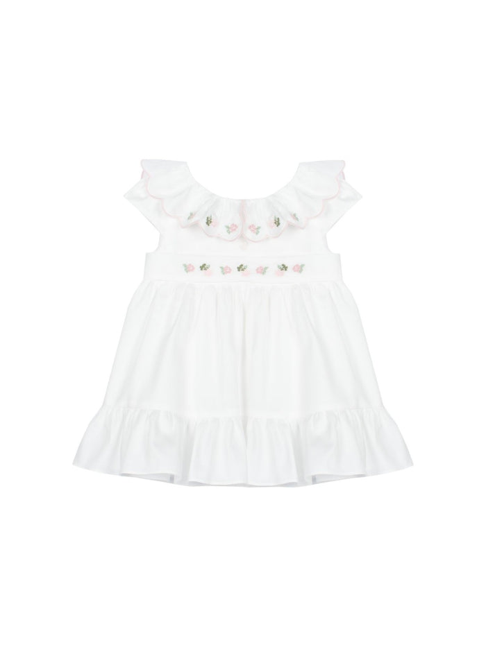 Dress 'Ecru Hand Embroidery'
