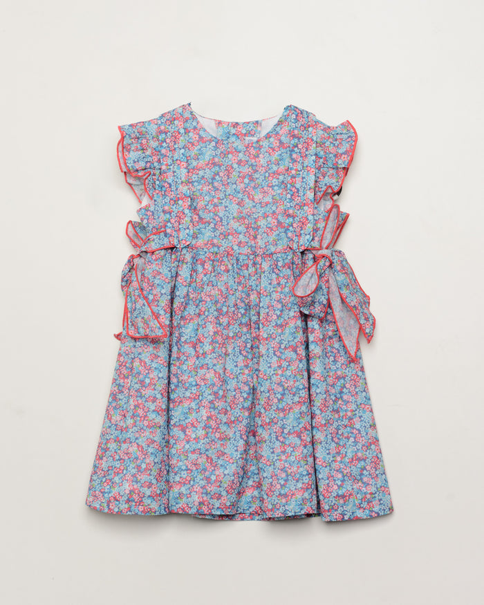Dress 'Floral Liberty' Bows