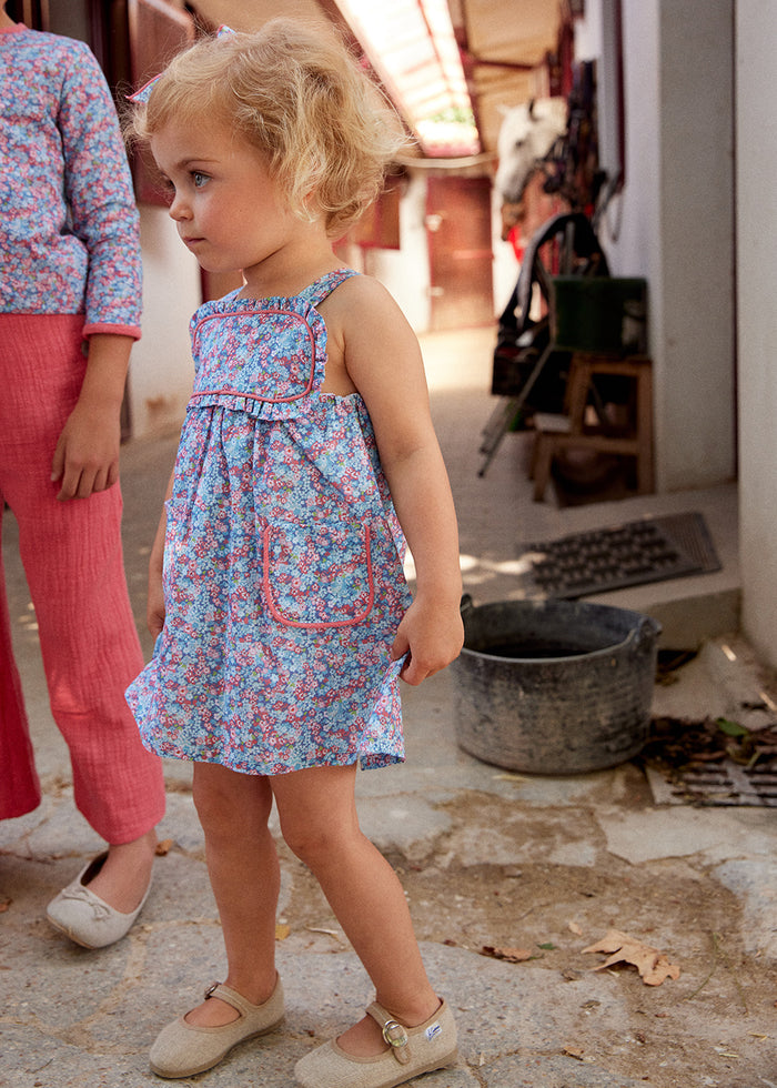 Dress 'Floral Liberty' Strappy