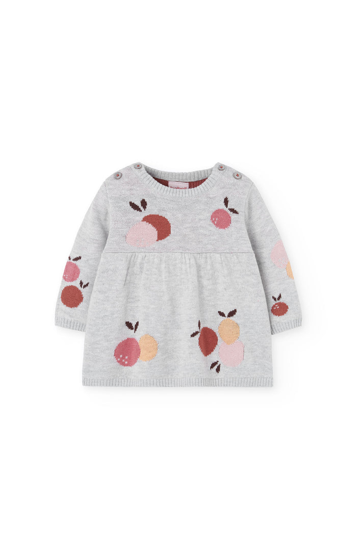 Dress Grey Fruits