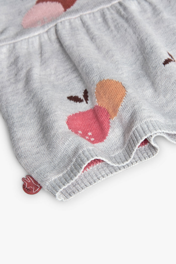 Dress Grey Fruits