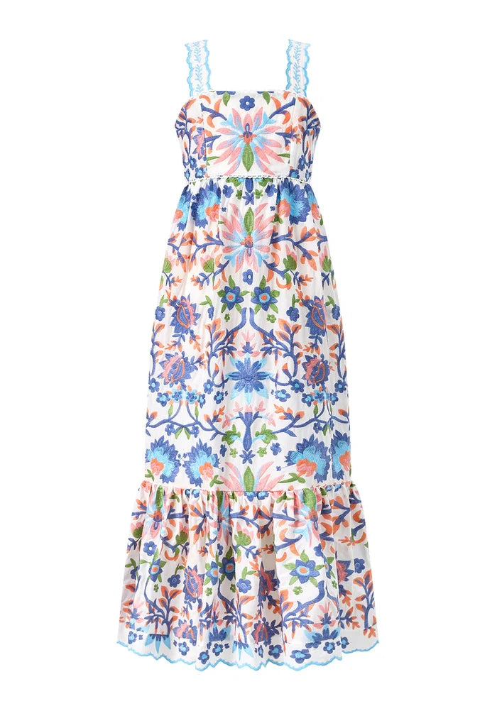 Dress Joanna Embroidered Maxi
