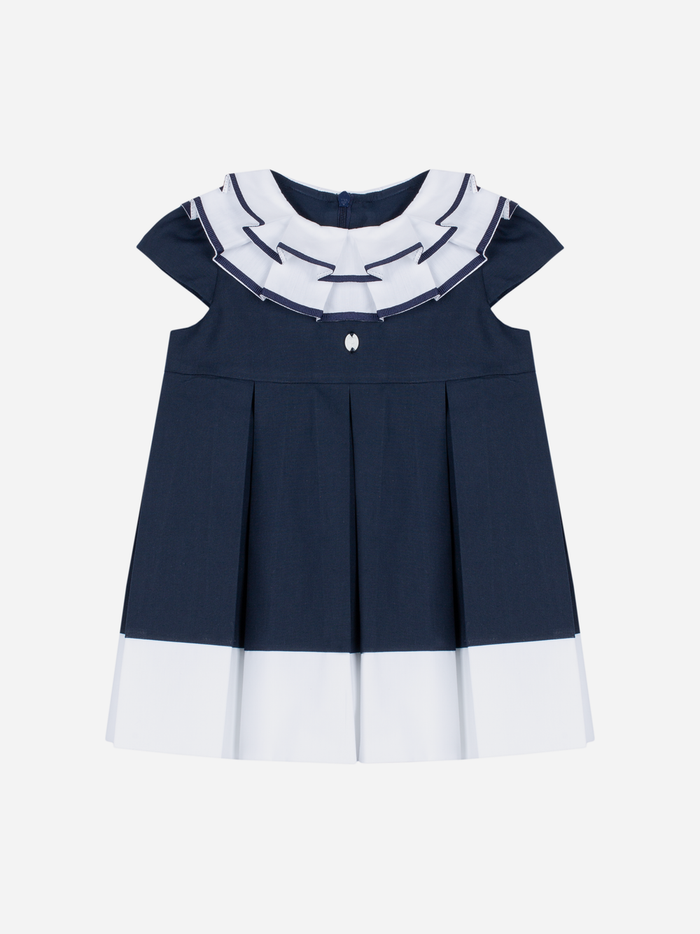 Dress 'Navy Collar'
