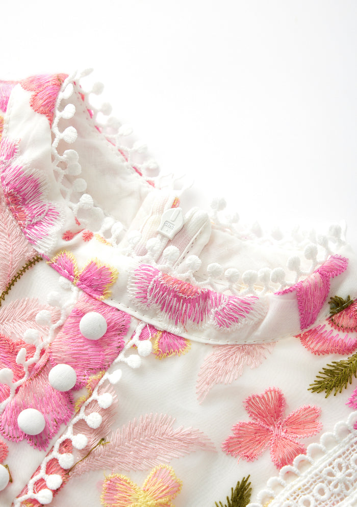 Dress Primrose Embroidered