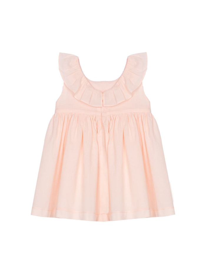 Dress 'Salmon Embroidery'