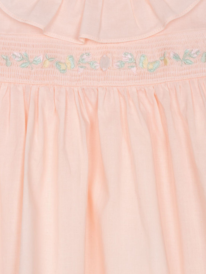 Dress 'Salmon Embroidery'