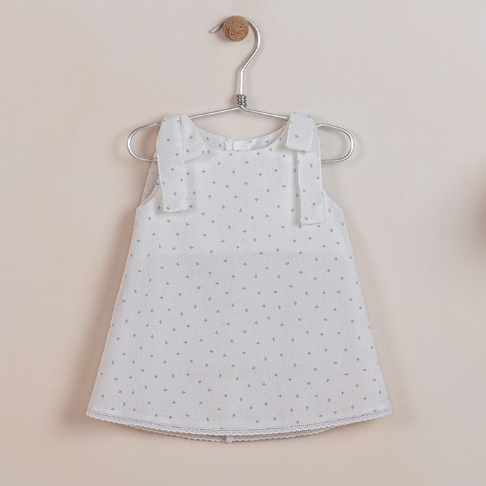 Dress 'Salvia Floral' Bows