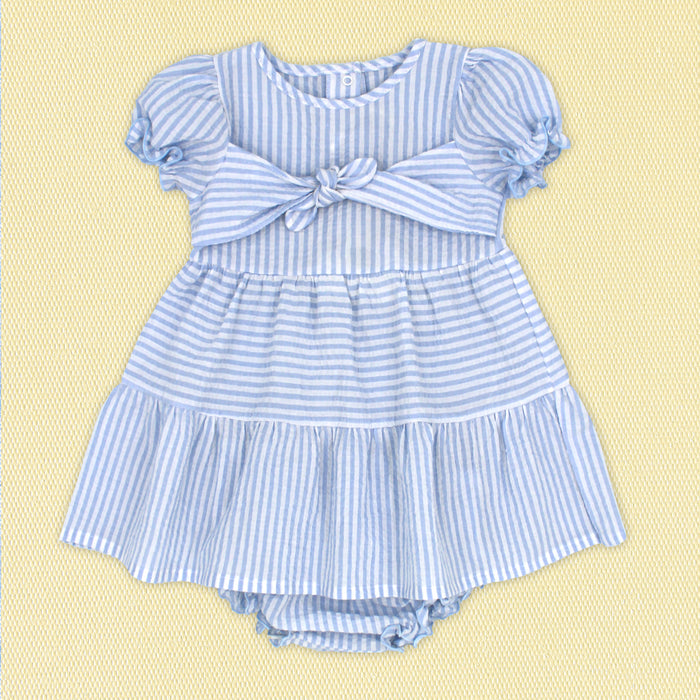 Dress 'Seersucker Stripes'