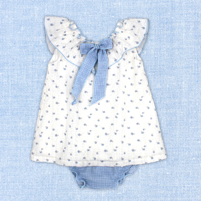 Dress Set 'Blue Flowers'