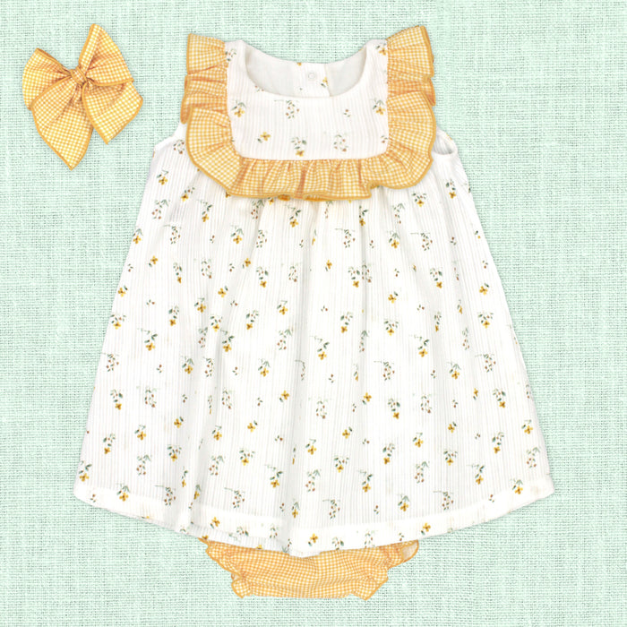 Dress Set 'Yellow Flowers'