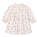 Dress 'Toile de Jouy' Burgundy